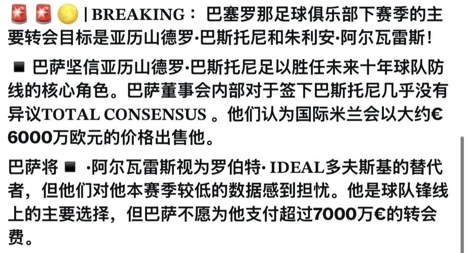 RAC1：巴萨将向莱万提供一份低薪合同，头号目标是阿尔瓦雷斯